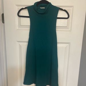 Free people- size L- green tank top(not a dress)